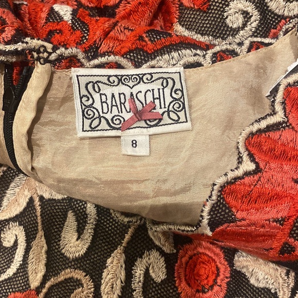 Yoana Baraschi for Anthropologie, embroidered dress, sz 8 - Picture 4 of 8